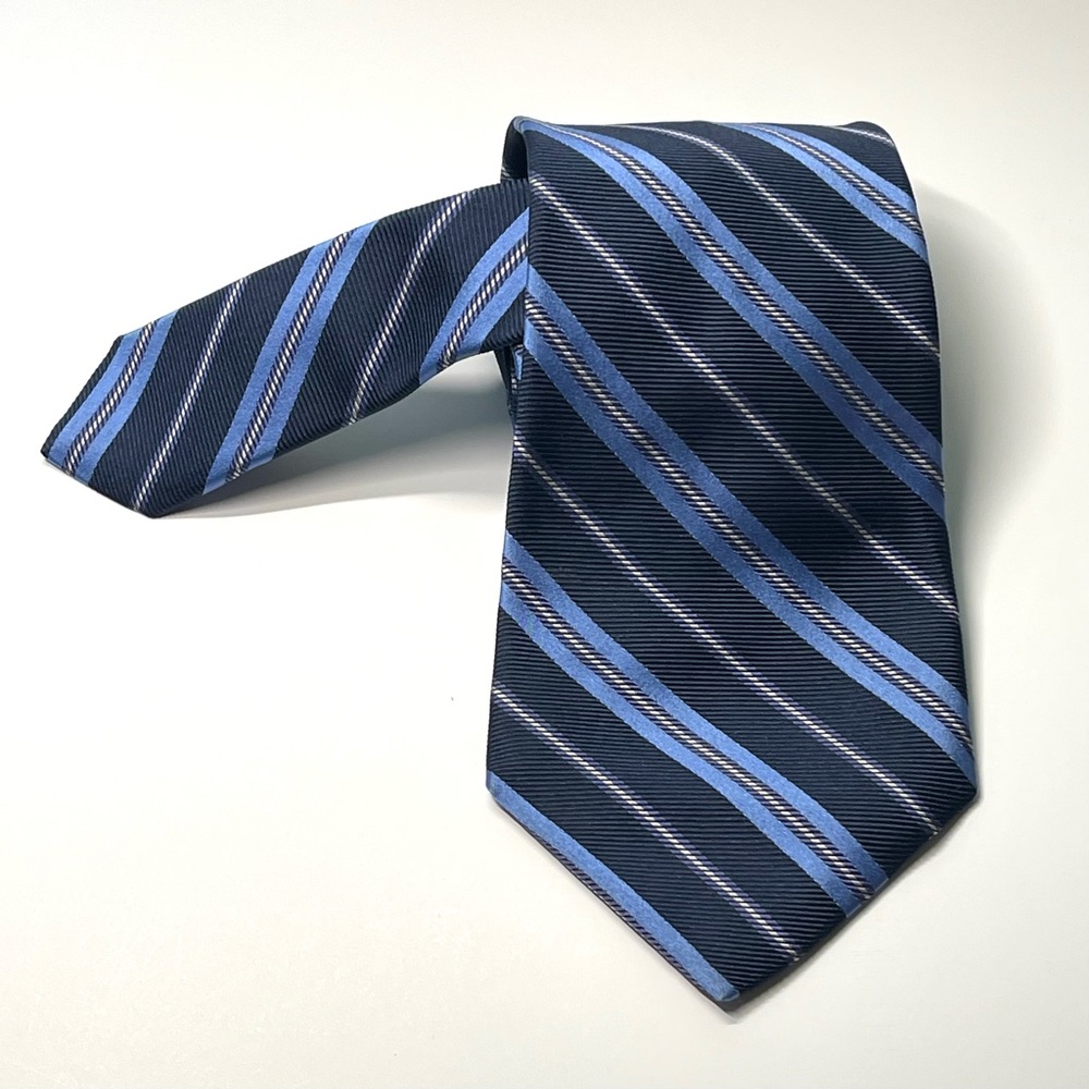 Daniel Cremieux Signature Wide Stripe Silk Tie